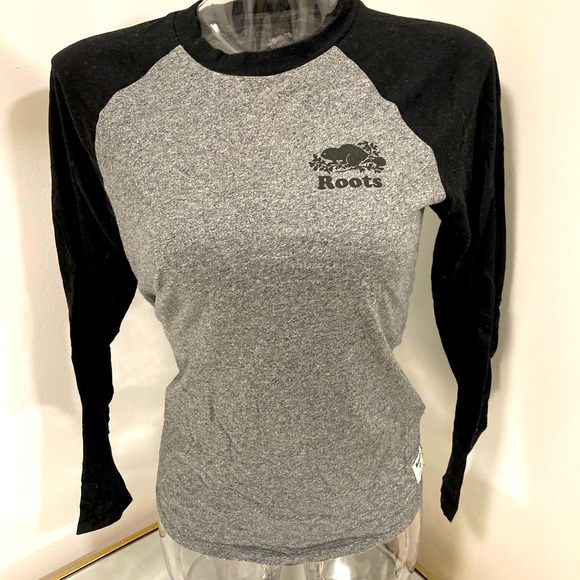 ROOTS BASEBALL TEE 🦫🇨🇦🍁 - Picture 1 of 3